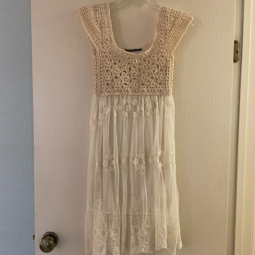 Vintage Looking Crochet Dress